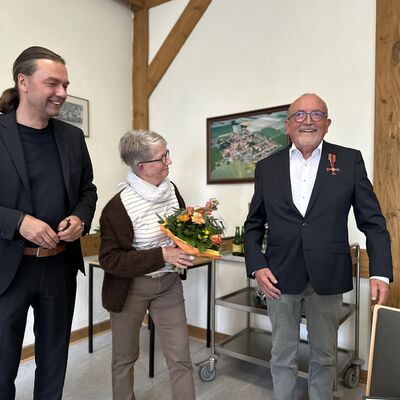 Bundesverdienstkreuz f&uuml;r Hubert Kleeberg